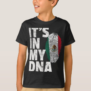 It's In My Dna Mexican Mexico Flag Cinco De Mayo S T-Shirt