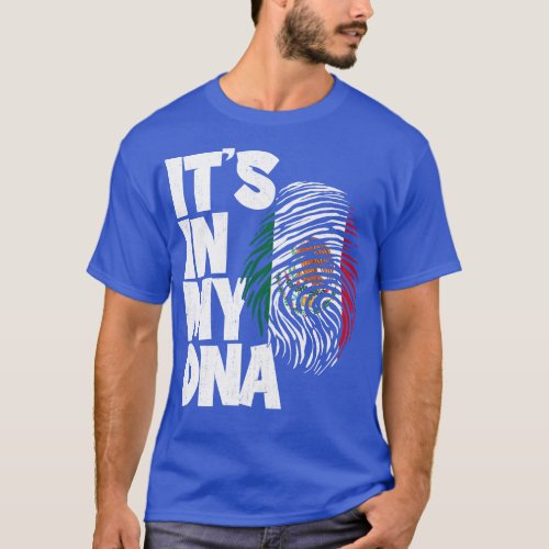 ITS IN MY DNA Mexico Flag Men Women Kids 1 T_Shirt