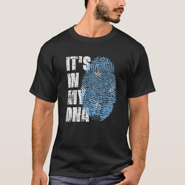 IT's IN MY DNA Micronesia Flag Micronesian T-Shirt (Front)