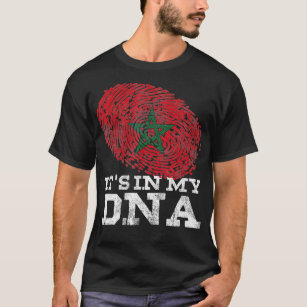 Its In My DNA Moroccan Gift Cool Moorish Proud T-Shirt