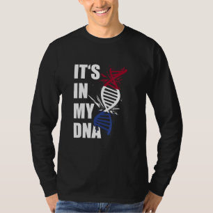 It's In My DNA Netherlands Flag DNA Dutch Roots He T-Shirt