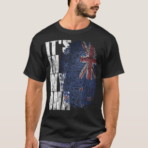 It's In My DNA New Zealand Maori Kiwi Gifts Haka F T-Shirt