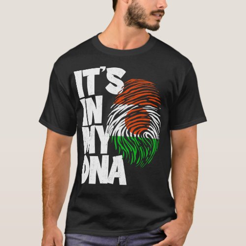 ITS IN MY DNA Niger Flag Men Women Kids 1 T_Shirt