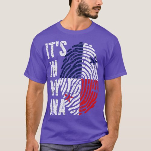 ITS IN MY DNA Panama Flag Men Women Kids T_Shirt