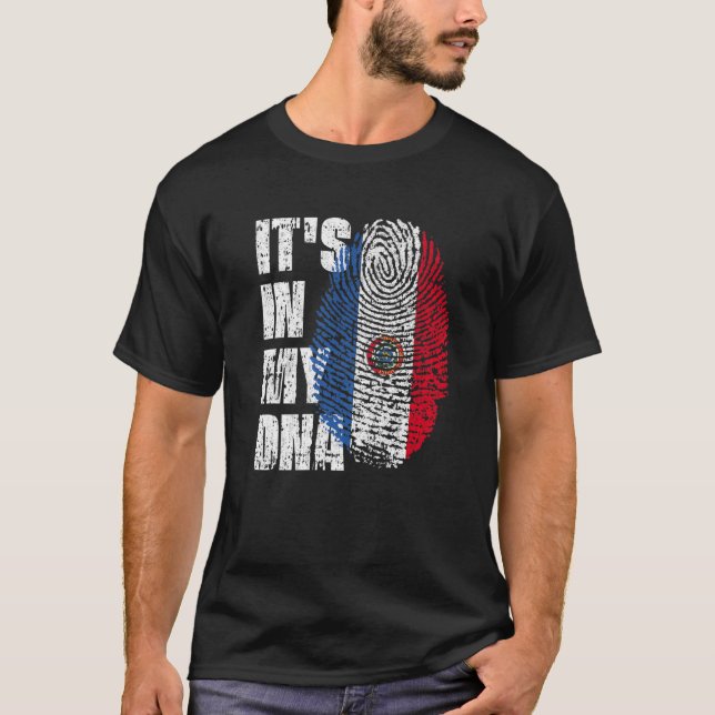 IT's IN MY DNA Paraguay Flag Paraguayan T-Shirt (Front)