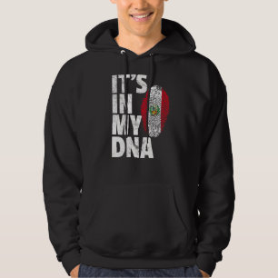 It's In My Dna Peruvian Peru Flag Souvenir Hoodie