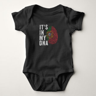 It's In My DNA - Portugal Flag Baby Bodysuit