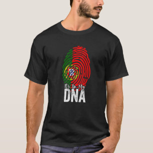 It's In My DNA Proud Portuguese Roots Pride Portug T-Shirt