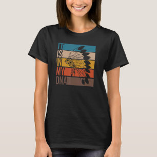 It's In My Dna Retro Vintage Heritage Native Ameri T-Shirt