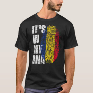 It's In My Dna Romania Flag Romanian T-Shirt