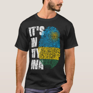 IT'S IN MY DNA Saint Lucia Flag Boy Girl Gift T-Shirt