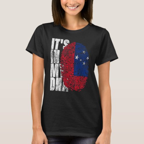 Its In My Dna Samoa Graphic For Men Women Samoan  T_Shirt