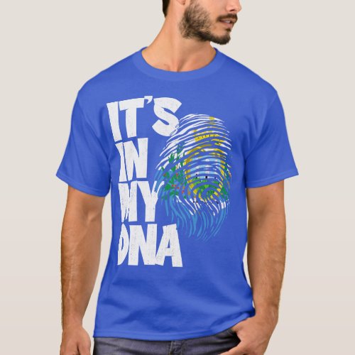 ITS IN MY DNA San Marino Flag Men Women Kids 1 T_Shirt
