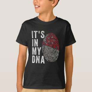 It's In My DNA - Singapore Flag T-Shirt