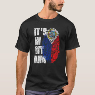It's In My Dna Sint Maarten Flag St Maartener T-Shirt