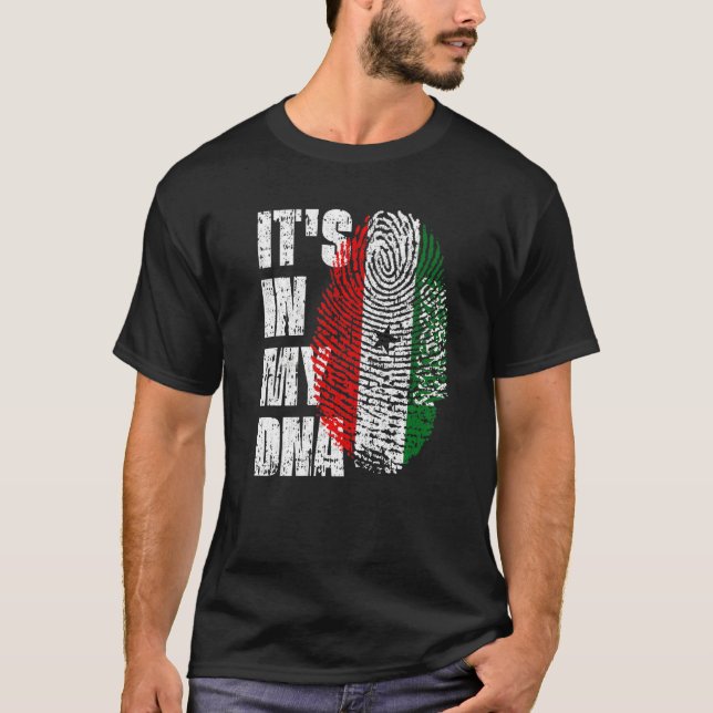 It's In My Dna Somaliland Flag Somalilander  1 T-Shirt (Front)