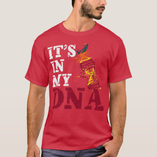 Its in my DNA Sri Lanka T-Shirt