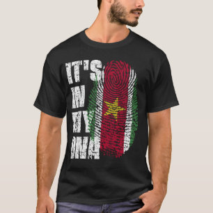 IT'S IN MY DNA Suriname Flag Boy Girl Gift T-Shirt