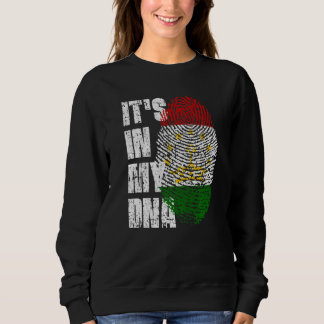 It's In My Dna Tajikistan Flag Tajikistani Sweatshirt