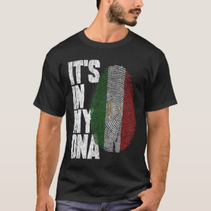 It's In My DNA Tajikistani Proud Tajikistan Flag T-Shirt