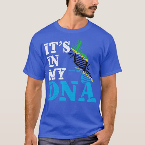 Its in my DNA Tanzania T_Shirt