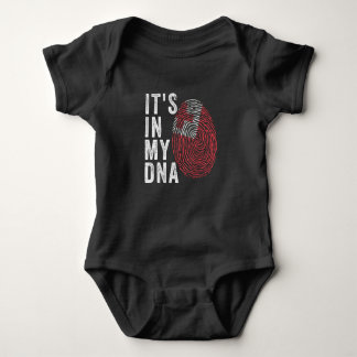 It's In My DNA - Tonga Flag Baby Bodysuit