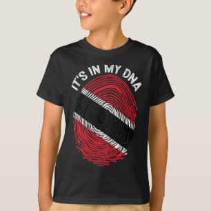 It's In My Dna Trinidad And Tobago Flag Proud Trin T-Shirt