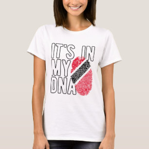 It's In My Dna Trinidad And Tobygo Flag Proud Trin T-Shirt
