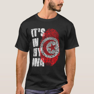IT's IN MY DNA Tunisia Flag Tunisian T-Shirt