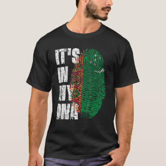 It's In My Dna Turkmenistan Flag Turkmen T-Shirt