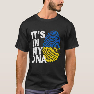 IT's IN MY DNA Ukraine Flag, Ukrainian T-Shirt