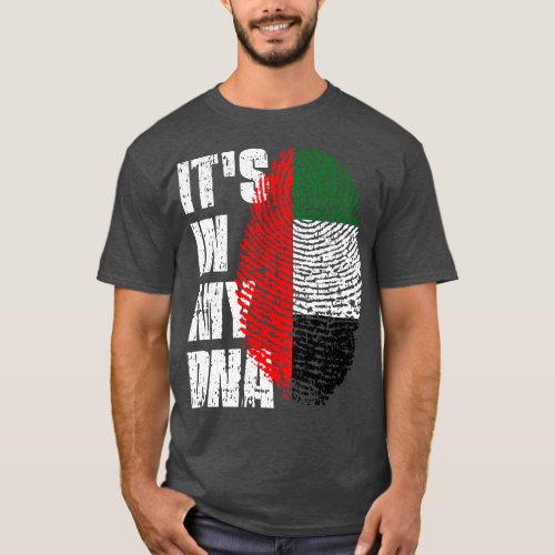 ITS IN MY DNA United Arab Emirates Flag Boy Girl G T_Shirt
