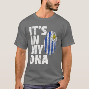 IT's IN MY DNA Uruguay Flag Official Pride Gift Co T-Shirt