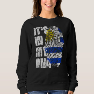 It's In My Dna Uruguay Flag Uruguayan Sweatshirt