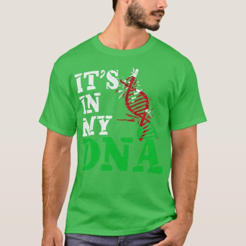 Its in my DNA Wales T_Shirt