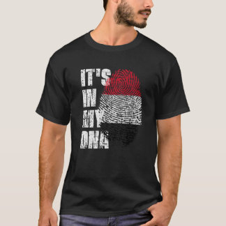 IT's IN MY DNA Yemen Flag Yemeni T-Shirt
