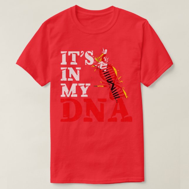 Its in my DNA Zimbabwe T-Shirt (Design Front)