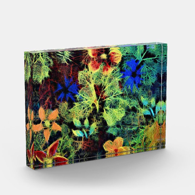 It's In the Colors Acrylic Block (Left)