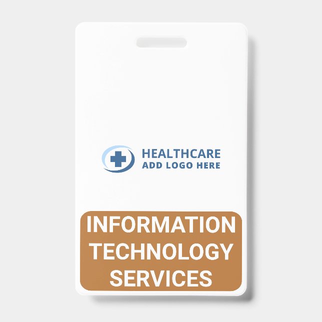 ITS Information Technology Services Companion Badge (Front)