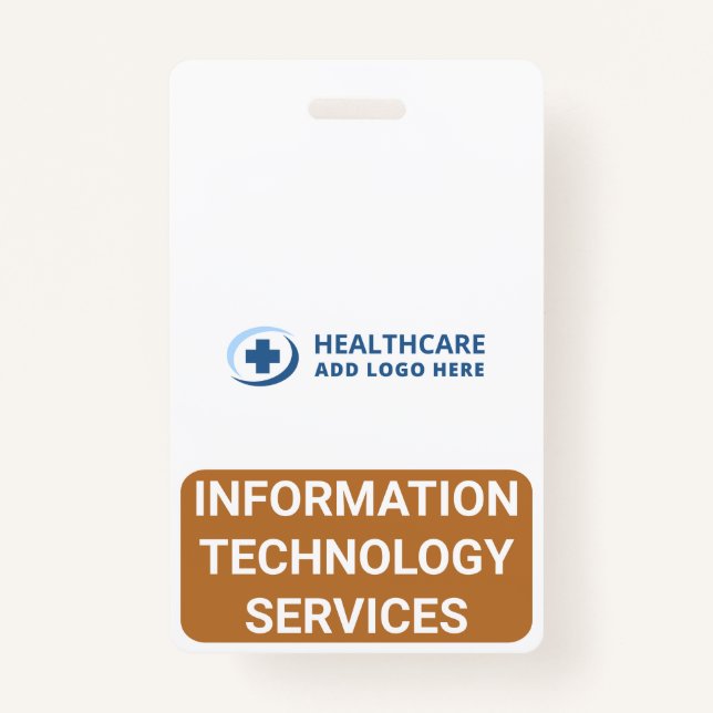ITS Information Technology Services Companion Badge (Front)