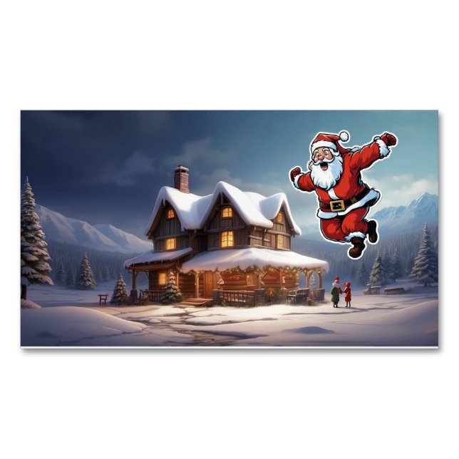 it's is merry christmas design and card  (Front)