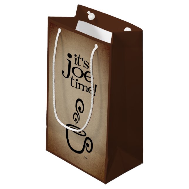 It's Joe Time! Gift Bag (Front Angled)