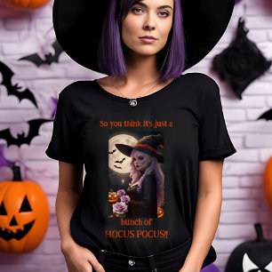 It's just a bunch of HOCUS POCUS Halloween Witch T-Shirt