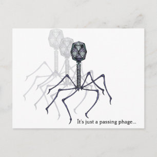 It's just a passing phage... postcard