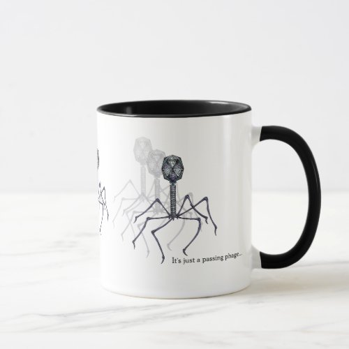 Its just a passing phage Science mug