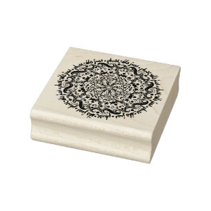 It's just a phase moon phases moonchild rubber stamp