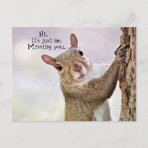 Its Just Me__Missing You Postcard