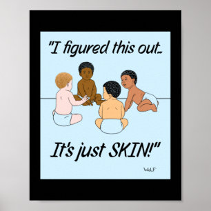 It's Just Skin Poster