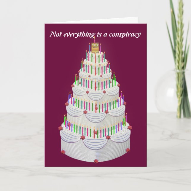 It's Just Your Birthday Card (Front)