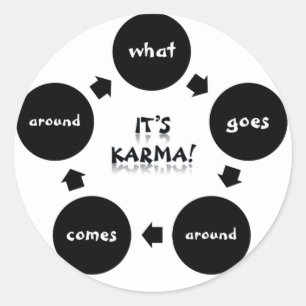 It's Karma! Stickers